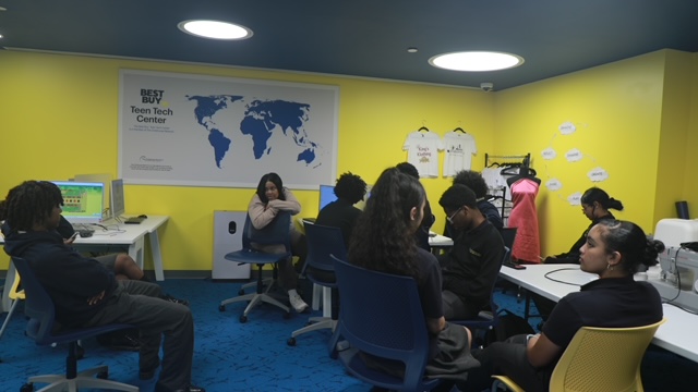 CreativX Lab students in action
